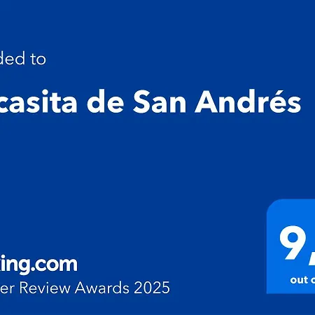 La Casita De San Andres アパート